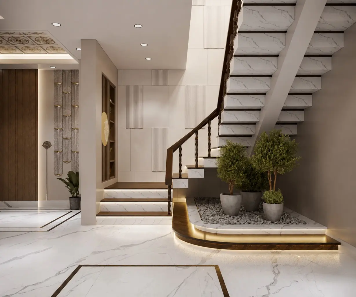 Case Nova interior project — staircase design